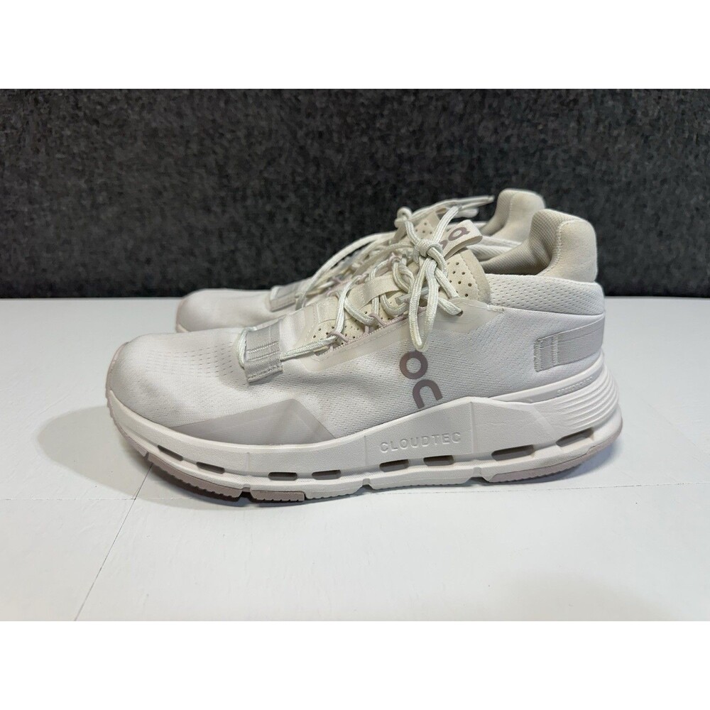 On Cloudnova 2 Sneakers All White Women’s Size US 8.5 Medium B11